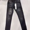 Paarse merkjeans Designerjeans Denim broek Modieuze broek Recht ontwerp Retro streetwear Casual joggingbroek Paarse jeans