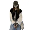 Kvinnors jackor Autumn Winter Fashion Bomber for Women Streetwear Baseball Uniform Coat Dropship