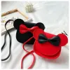 Cute Girl Coin Mini Purse Mouse Bow Handbag Children PU Wallet Small Money Box One Shoulder Bag LL