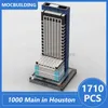 Blocks City Center 1000 Main w Houston TX 1/2 Micropolis Scale Model MOC Building Bluki architektura Montaż Monur Bricks Prezenty 240120