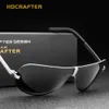 Sunglasses HDCRAFTER Square Brand Designer Sunglasses Men Polarized Man Polaroid Sun Glasses Male Night Vision Driving UV400 2018 Oculos De YQ240120