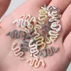 Nail Art Decorations Small 3D Snake Studs Retro Jewelry Accessories For DIY Crafts