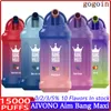 AIVONO AIM BANG MAXI PULD 15K 15000 PULDS VAPE DIRECTABLE ELEKTRONISKA CIGARETTER 0% 2% 3% 5% 23 ML Förspillad POD MESH COIL 650MAH RECHARGEABLE BATTERY PEN PEN