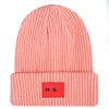 2024 Hot Selling Hat Men Women Winter Beanie Caps Casual Bonnet Thick Knit Cap Classic Sport Solid Color Unisex Warm Hats BO07