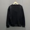 Sudaderas para hombre Letras de diseñador Imprimir Cuello redondo Manga larga suelta Sudadera de algodón puro Sudadera con capucha para hombre Mujer Otoño Invierno Puentes Negro Blanco