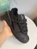 2024 Designer übergroße Sneaker Freizeitschuhe Sohle Weiß Schwarz Leder Luxus Samt Wildleder Damen Espadrilles Herren Hochwertige flache Schnürung 0629