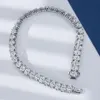 VOAINO 14K 9K goud ovaal snijden sieraden meisje cadeau Lab Grown HPHT diamanten tennisarmband