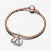 Ventes chaudes Nouveaux bracelets de créateurs pour femmes Cadeau de luxe pour la Saint-Valentin DIY Fit Pandoras Bracelet Boucles d'oreilles Collier Ensemble Année chinoise du dragon Bijoux avec boîte