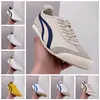 chaussures tigres mexico 66 baskets femmes concepteurs hommes chaussures de toile noir blanc bleu rouge jaune beige bas