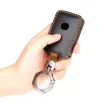 Genuine Leather Car Key Cover for Mazda 3 Alexa CX-30 CX30 CX5 CX 5 CX-5 CX8 CX9 CX4 2019 2020 Keyring Shell Fob Case Holder