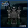 Конструкторы 1812 шт. Классические сцены из фильма MOC Malfoy Manor Модель Building Block DIY Сборка Кирпичи Игрушка для детей MOC-94689 240120