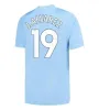 Fotbollströjor Haaland 23/24 de Bruyne Phillips mans städer Grealish Ferran Mahrez Foden Bernardo Joao Cancelo Z Rodrigo Football Shirt Men and Kids Kit Set Uniforms