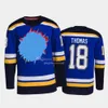 St. '' blues '' # 18 Robert Thomas Jersey Jake voisins Alexey Toropchenko Kasperi Kapanen Brayden Schenn Binnington Buchnevich Joel Tore 6760