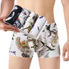 Sous-vêtements 4pcs / lot culottes pour hommes drôles doux hommes lingerie sexy U Bulge poche sous-vêtements homme