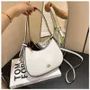 New Moon Sprout Printed Simple Fashionable Versatile Stylish and Texture Imitation Women's Underarm Crossbody Shoulder Bag 70% off outlet online sale