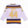 Mighty Ducks Movie Gordon Bombay 96 Charlie Conway 99 Adam Banks Greg Goldberg 44 Fulton Reed Hockey Jersey 8335