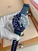상자 42mm 스테인레스 스틸 스트랩 접이식 버클 수영 시계 Sapphire Luminous Watch Montre de Luxe 2024와 남성 자동 기계 세라믹 시계
