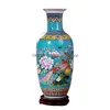 Vases Vase chinois en céramique de 46 cm de haut, grande fleur avec phénix et motif pour la décoration de la maison, 1 vases assortis Vasesvases Drop Dhxfs