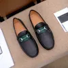 Designerskor män loafers blå orange moccasins italienska skor lyxiga män klänning skor original manlig kontorsfest bröllop drive skor storlek 38-46