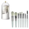 Makeup Brushes Eye Shadow Storage Box Hållbar och långvarig smidig kosmetisk Display Lipstick Rack Brush Holder 360 ° Rotation Design