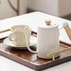 TEA TRAYS Kinesisk stil Tray Remote Control Holder Rustic Bamboo med metallhandtag för kapacitetsfrukt servering