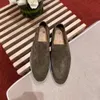 Lüks Tasarımcı Vintage Sıradan Ayakkabı Mokasinleri Sandal Loro Moccasins Yaz Açık Sneaker Yürüyüş Yüksek Kaliteli Tenis Ayakkabı Erkekler Düz Partisi Ofis Kariyer Piana Elbise Ayakkabı