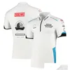 Vêtements de moto T-shirt de l'équipe F1 Nouvelle chemise co-marquée Mens Racing Series Sports Top Drop Livraison Automobiles Motos Accessoire Otjvp