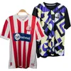 2023 24 Nautico Capibaribe Mens Soccer Jerseys Home Red and White Goalkeeperフットボールシャツショートクラシックスリーブユニフォーム