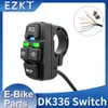 Verlichting WuXing DK336 Elektrische Fiets Scooter Front Light en Claxon Signaal Schakelaar 12V48V voor Ebike Elektrische Scooter Motorfiets Knop