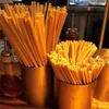 Drinking Straws 100PCS 20CM Natural Wheat Straw Biodegradable Environmentally Friendly Bar Kitchen Accessories