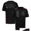 Odzież motocyklowa 2023 Nowy kombinezon wyścigowy F1 letni koszulka T-shirt może być dostosowywana. Dostawa samochodowa motocykl Otcht