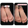 Costume Accessories Male 3D Flexible 1:1 Adult Mannequin Fake Foot Skin Texture Display Model