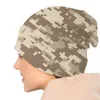 Basker öken digital camo skallies mössor kepsar unisex cool vinter varm stickning hatt vuxen multicam militär kamouflage motorhuv