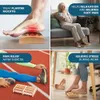 Fotrulle för Plantar Fasciitis Relief Foot Massager för neuropati Ökar cirkulationshälen Spur Arch Pain Relaxation 240119