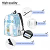 Bolsos Argentina 10 Lionel Soccer Mochila clásica Mochila deportiva Amante del jugador de fútbol Mochila para hombres Mujeres Bolso de hombro para computadora portátil