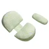 多機能U字型の妊娠枕妊娠中の女性用ソフトサイドスリーピングボディクッションソリッド看護枕240119