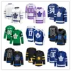 Maglie da hockey Toronto Maple Custom Leafs 17 Wendel Clark 13 Mats Sundin 93 Doug Gilmour 90 Ryan O'reilly 19 Calle Jarnkrok 78 TJ Brodie 58 2823 4831