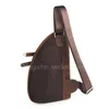 Haute qualité hommes Original peau de vache en plein air grande capacité en cuir poitrine sac rétro bandoulière nouveau fou loisirs cheval véritable tendance 10A +