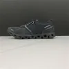 X Causal Sapatos Nuvens Homens Mulheres Estrada Homens Traines Fitness Absorção de Choque Sapatilhas Utilitário Preto Triplo Branco Respirável Treinadores Tamanho 3645Black Cat 4