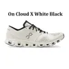 2023 X NO1 på Nova Form Running Shoes Federer Designer Män Kvinnor Kushion Träning Cross Training Shoe Black White Aloe Lightweight Shock Absorbering Sneaker 3blac