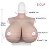 Costume Accessories Oversized Cupz Cup Breast Forms Fake Boobs for Transgender Crossdresser Cosplay Super Big Shemale