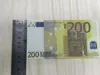 Copia denaro reale formato 1:2 Dollaro Euro e sterlina Simulazione Puntelli Falsa valuta contraffatta Gijud