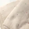 毛布レトロコットンキルトベビーブランケットボヘミアンスタイルの子供の子供エアコン生まれのプレーンベッドクロス