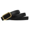 Fashion Lady Belts Designer Cowskin Leather Belt Width 3.8 3.0 2.4cm Women Dress Waist Men Jeans Belt Va Leash Luxury Girth Black Girdle Ceintures