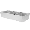 Tallrikar 1 Set Multi -Grid Snack Serving Box -Grade Fruit Storage Dish Party Catering Case