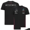 Vêtements de moto T-shirt F1 Nouveau Forma 1 Racing Team Sports T-shirts à manches courtes Motorsport Summer Riding Jersey Mens Quick-Dry Dro Otjpg