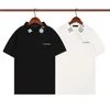 Koszula polo męskie koszule polo dla mężczyzn designerski poloshirt krótkie rękawy luźne marki bluzki luksusowe odzież Summat kwadratowy szyja koszulki polo tee azjatyckie rozmiar m-2xl