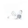 Hy 0,25CT Solitaire vardera 0,5Cttw Simple Emerald Cut Stud Loose Diamond Earring Lab Odled Def vs i guld