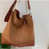 Viviennes Westwoods Hobo Suede Wandering Borsa di grande capacità Borsa da donna Sicchia a assi