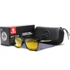 サングラスKDEAM NIGHT VISION SUNGLASSES MEN SUN GLASES UV400 PROTECTIUN CRACK-RESSISTANT AL-MG LEGH TAC LENS FULL PACKAY YQ240120